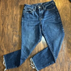 Old Navy High-Rise OG Straight Jeans – Size 6 Petite – Secret-Smooth Pockets